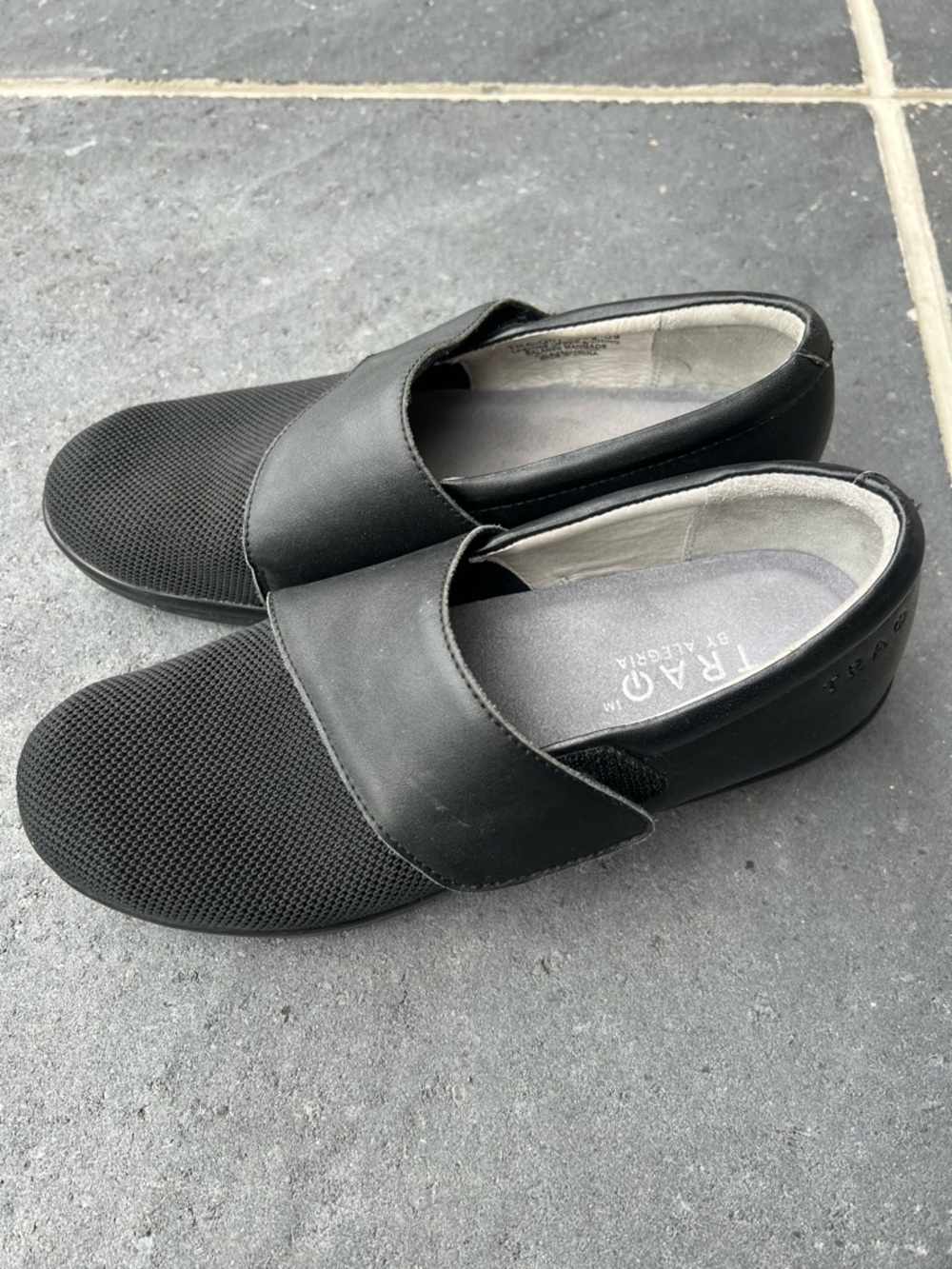 Algeria Black Slip-On Shoes